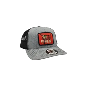 Red Dirt Hat Kid's Youth Boone Heather Grey Black Cap