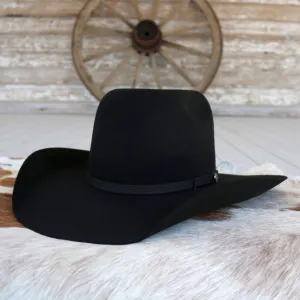 Resistol Hooey Day Money Felt Cowboy Hat | Black
