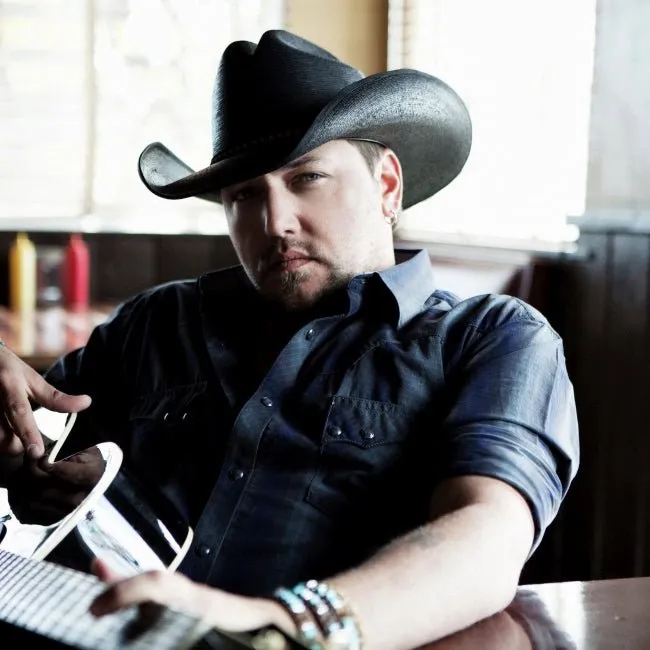 Resistol Jason Aldean Palm Leaf Cowboy Hat - Asphalt
