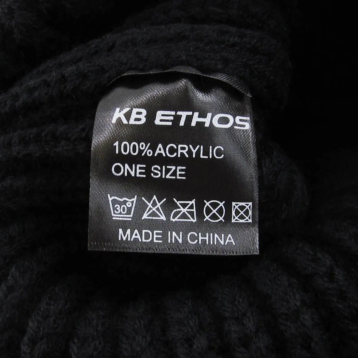 Ribbed Beanie: LGY