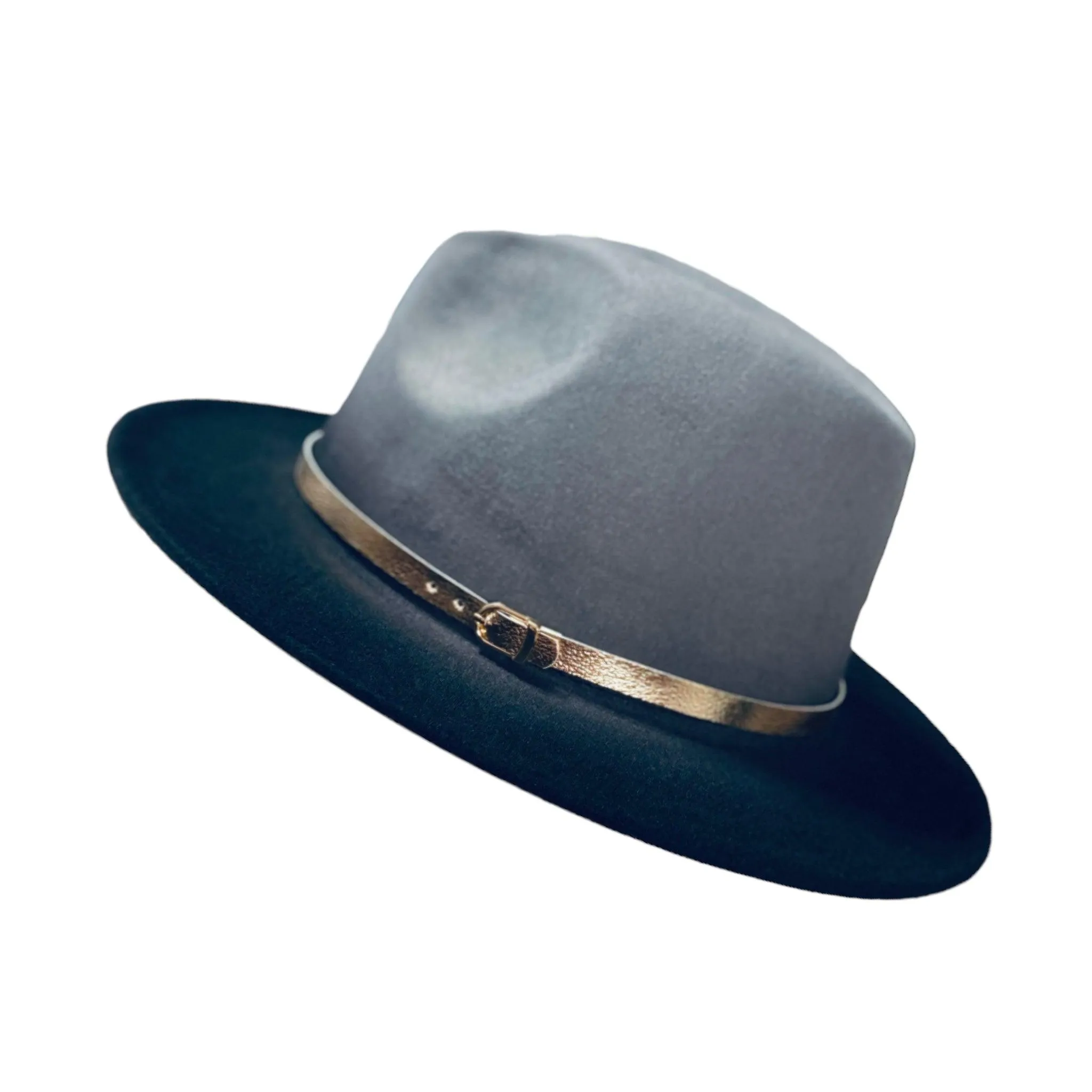 Shades of Gray Fedora Hat