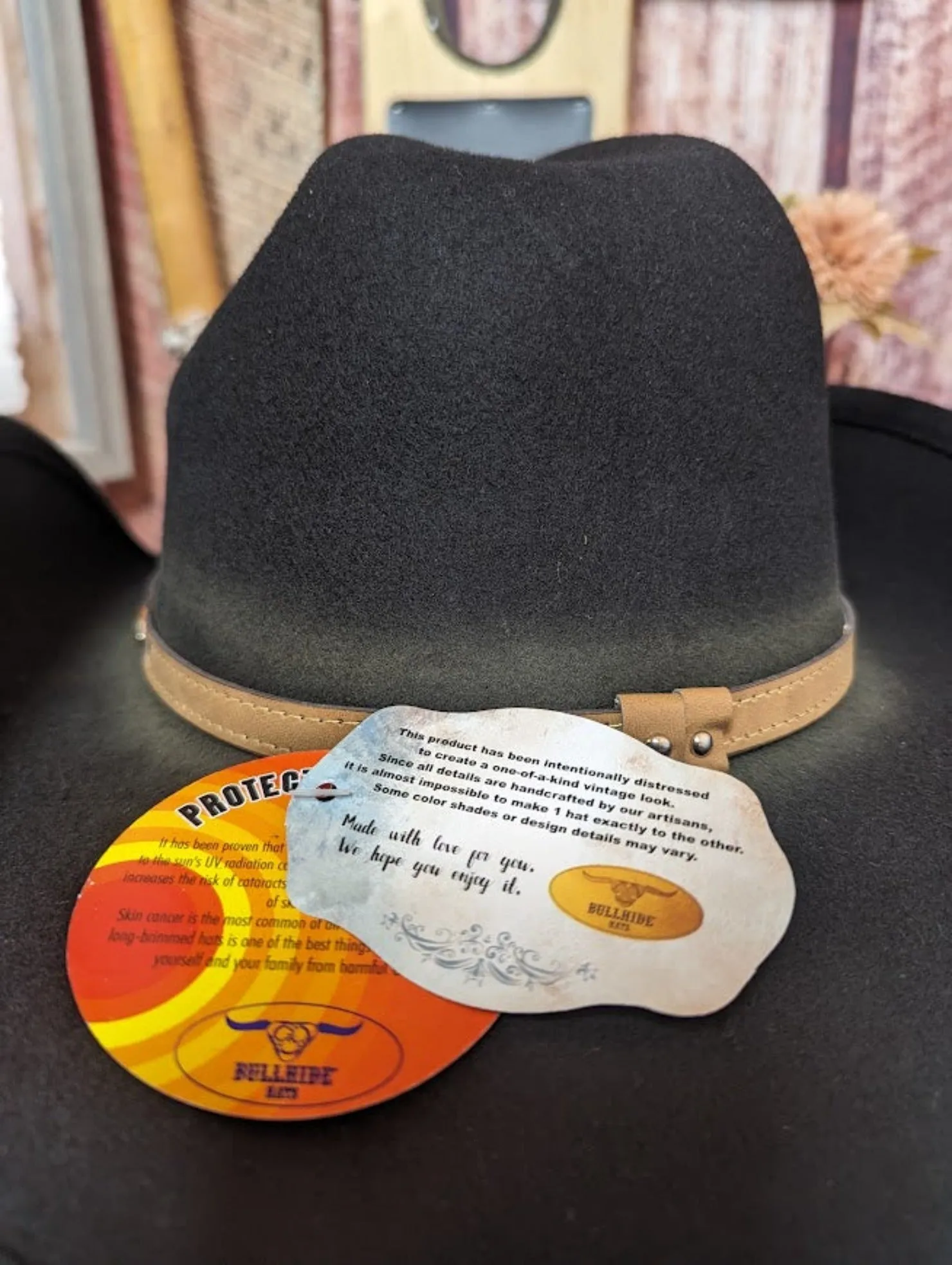 Shapeable Wool Hat the "Old Town" by Bullhide  0806BL