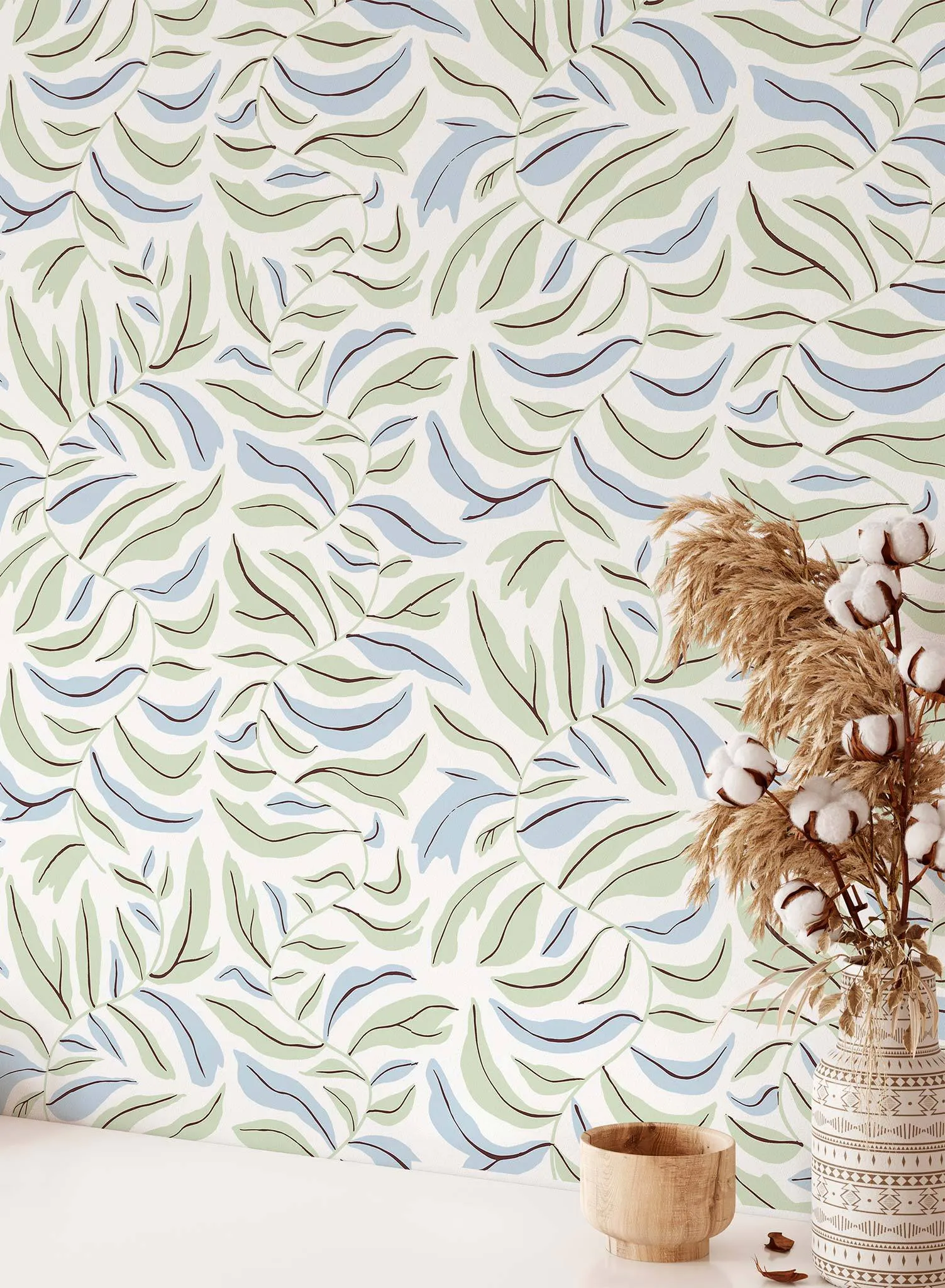 Spring Garland, Wallpaper