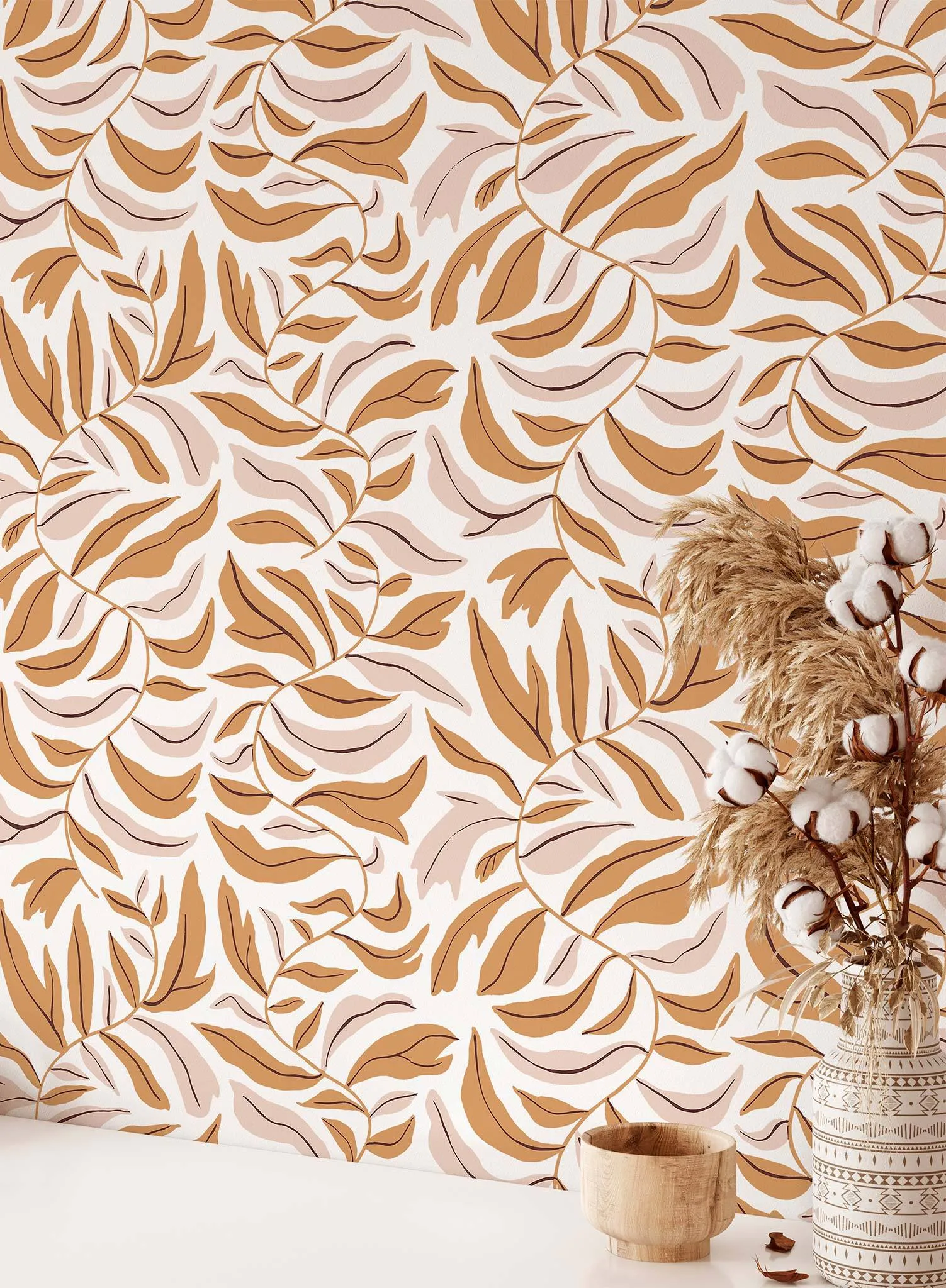 Spring Garland, Wallpaper