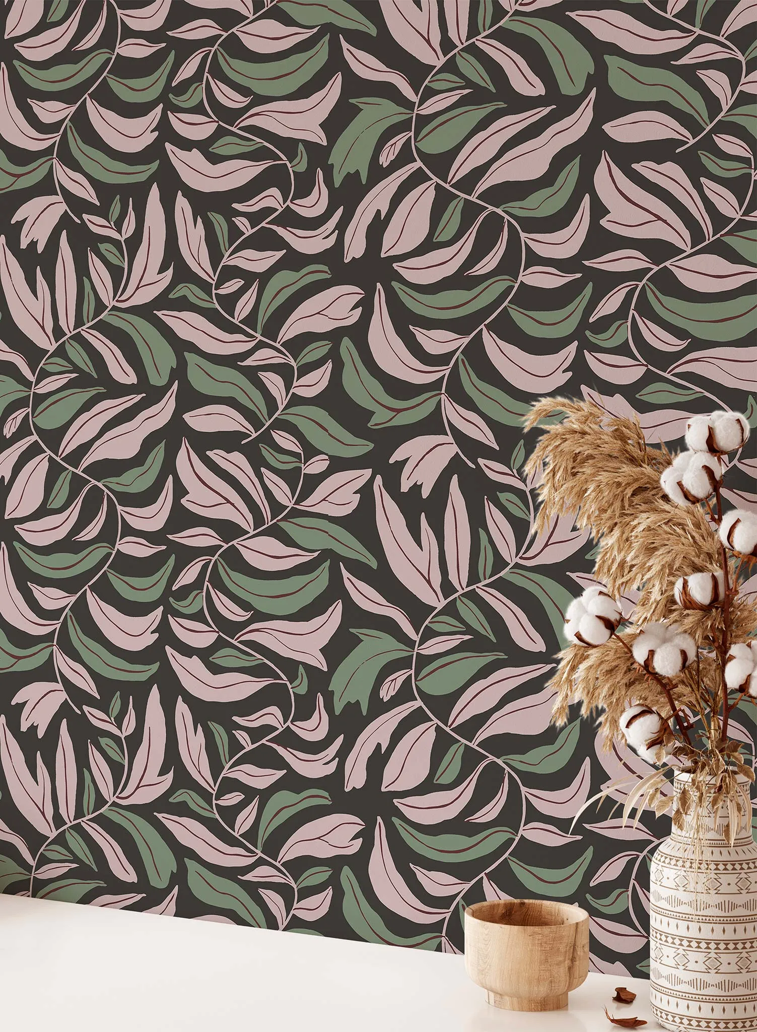 Spring Garland, Wallpaper