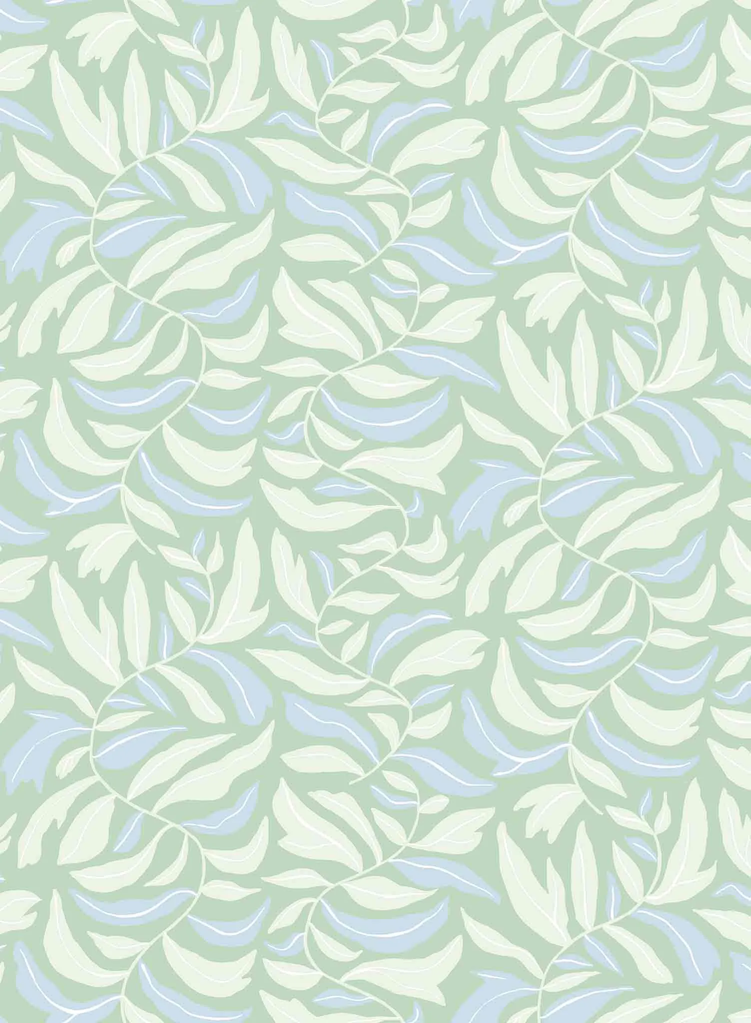Spring Garland, Wallpaper