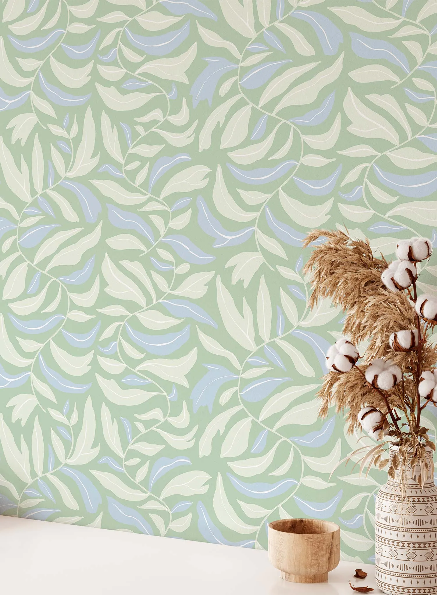 Spring Garland, Wallpaper