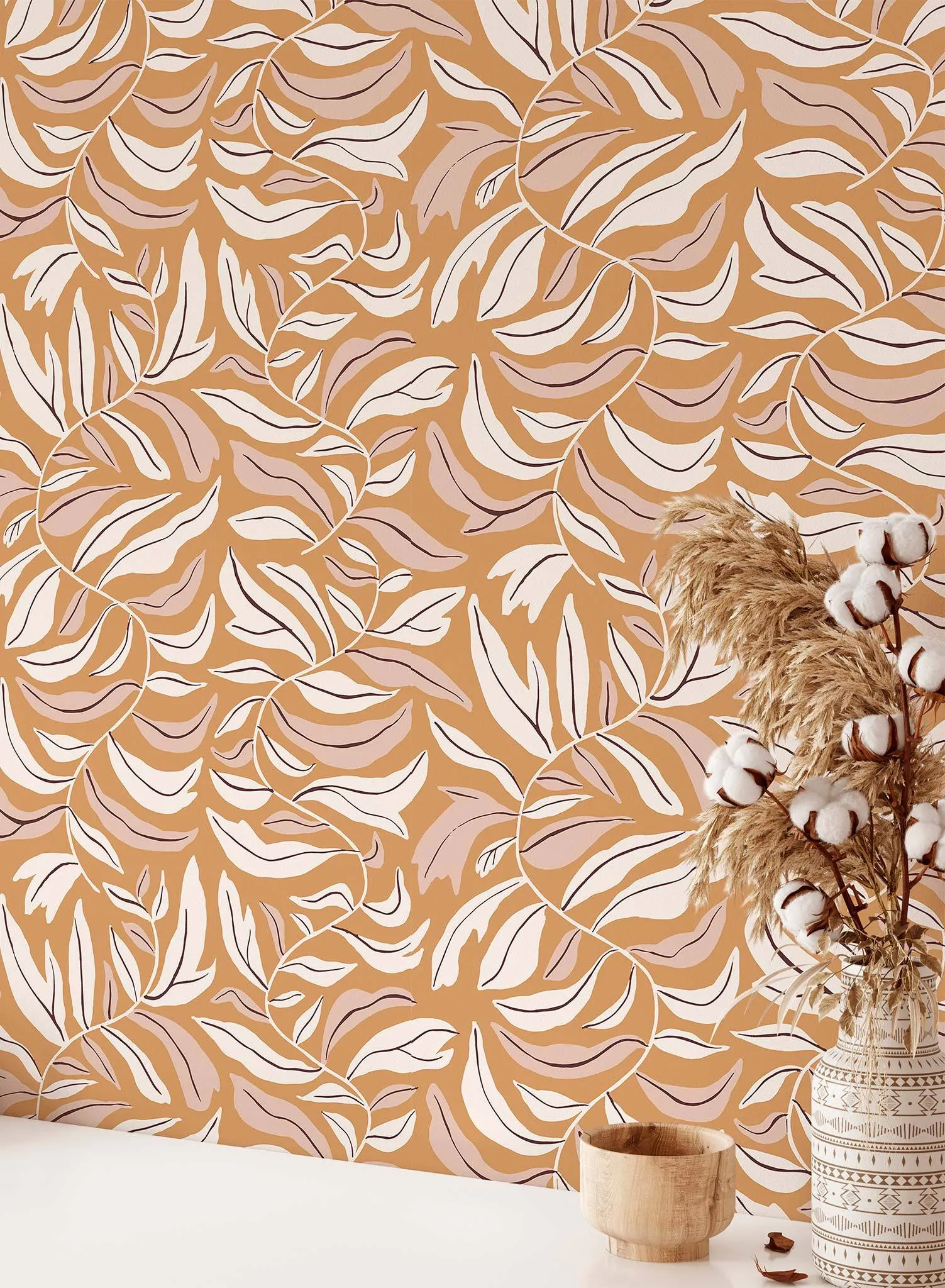 Spring Garland, Wallpaper