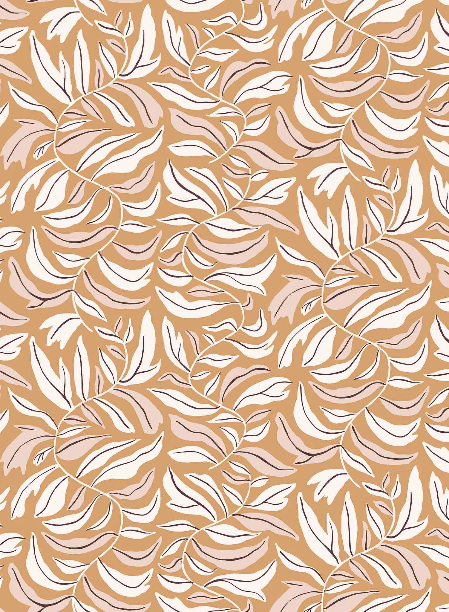 Spring Garland, Wallpaper