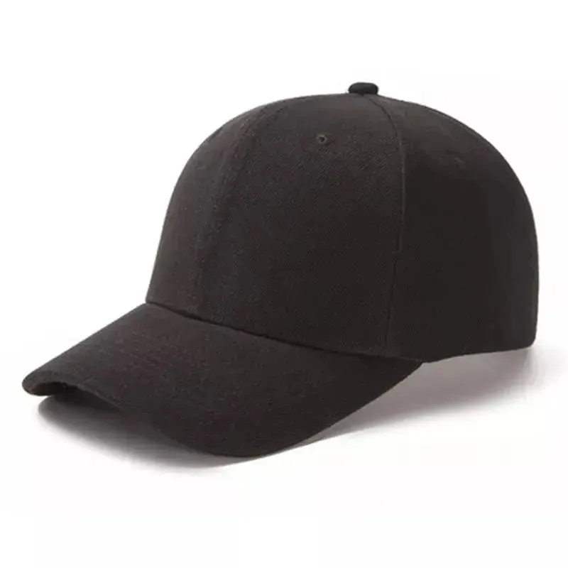 Unisex Cap Casual Plain Baseball Cap Adjustable Snapback Hats For Women Men Hip Hop Cap Street Dad Hat