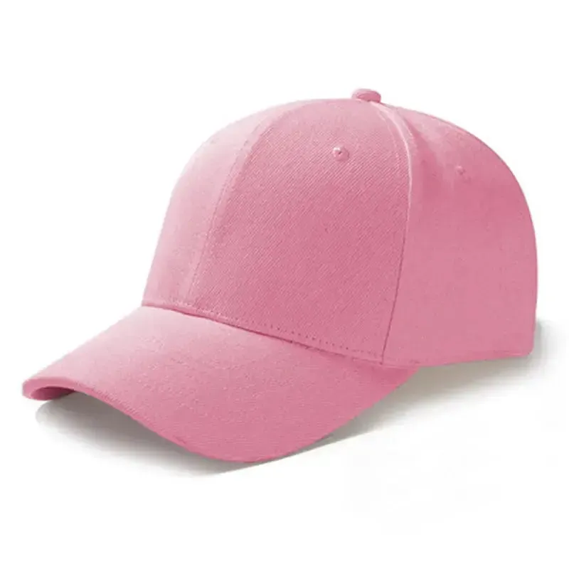 Unisex Cap Casual Plain Baseball Cap Adjustable Snapback Hats For Women Men Hip Hop Cap Street Dad Hat