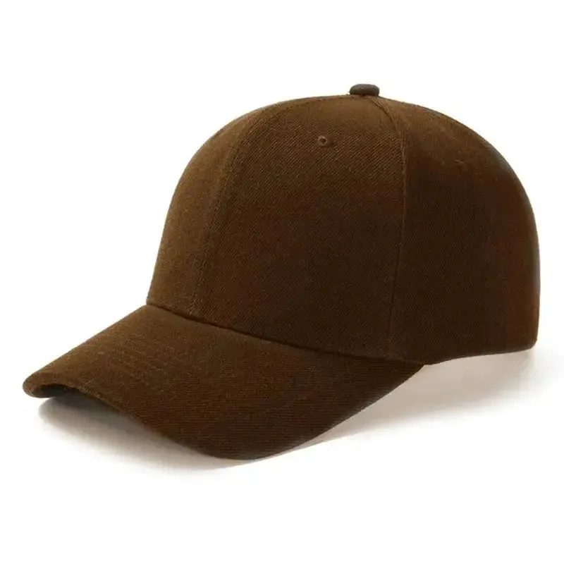 Unisex Cap Casual Plain Baseball Cap Adjustable Snapback Hats For Women Men Hip Hop Cap Street Dad Hat